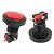 Botão Arcade 45mm Iluminado Vermelho 12VDC com Microswitch Incluso - Imagem 1