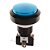 Botão Arcade Iluminado Azul 45mm 12Vdc com Chave Microswitch - Imagem 4