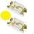 LED Amarelo SMD 1206 Código 379-0012-Z 3.2x1.6mm - Imagem 1