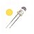 Led Alto Brilho Transparente Amarelo 5mm - 1000MCD - Imagem 1