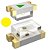 LED Chip SMD 0603 Yellow 120mcd 2V 590nm (150060YS75000) - Imagem 1
