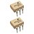 CI Optoacoplador MOC3081 DIP-6 Branco Fairchild Driver TRIAC AC Isolado - Imagem 2
