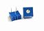 Trimpot Linear 10KΩ 3386F 1 Volta Horizontal Cermet Ajuste Fino - Imagem 4