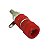 Borne Tipo Banana 4mm Vermelho B10 para Plug Banana Médio - Imagem 2