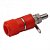 Borne Tipo Banana 4mm Vermelho B10 para Plug Banana Médio - Imagem 1