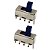 Chave Slide SS12F46 ON OFF 3 Terminais 2 Posições SMD/DIP - Imagem 1