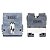 RJ11 Fêmea 2 Vias 2P2C C10147-102A4-L Conector para Telecom - Imagem 2