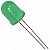 LED 5mm Verde Difuso 1000mcd Alta Luminosidade - Imagem 1