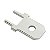 Terminal Lingueta Faston 6.3mm Macho Placa PCB DJ6110 - Imagem 1