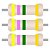 Resistor 4M7 1/6W 5% CR12 Axial PTH – Pacote com 100 Unidades - Imagem 1