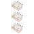 Conector Tipo KK 4P Macho Reto 180° 2.54mm Branco para PCB DS1069-4MVW - Imagem 1