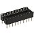 Soquete MAC20 DIP-20 PTH Estampado para CI Through Hole - Imagem 1