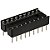 Soquete MAC18 DIP-18 PTH Estampado para CI Through Hole - Imagem 1