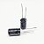 Capacitor Eletrolítico Radial 10uF 400V 105°C 18x10mm Alta Tensão - Imagem 1