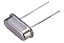 Cristal 4MHz HC-49/S Perfil Baixo Quartzo Oscilador Estável - Imagem 2