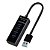 Expansor USB 3.0 4 Portas FY-544 Hub de Dados Alta Transferência - Imagem 1