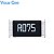 Resistor SMD 1206 75mΩ 0.5W 1% para Medição de Corrente R075 - Imagem 1