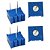 Trimpot Linear 100R 3386F 1 Volta Ajustável Horizontal - Imagem 1