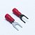 Terminal Forquilha Vermelho SV 1,25mm² Pré-Isolado - Imagem 3
