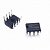 24C01 Circuito Integrado Memória EEPROM 1Kbit 128x8 DIP8 I2C - Imagem 3
