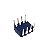 24C01 Circuito Integrado Memória EEPROM 1Kbit 128x8 DIP8 I2C - Imagem 2