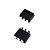 Circuito Integrado H11AA4SM Fotoacoplador AC SMD 1 Canal - Imagem 3