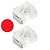 LED Vermelho SMD PLCC-2 645nm 180mcd LS T676-Q1R2-1-0-20-R18-Z - Imagem 1