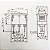 Chave KCD11-102 Mini Rocker Switch ON-OFF 3 Terminais Sem LED - Imagem 5