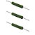 Resistor de Potência 27 Ohms 10W 5% Fio Enrolado Verde - Imagem 1
