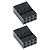 Conector Fêmea 2x4 8 Vias 180° BR2540H-2X04 Modu BR CONN - Imagem 1