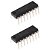 CD4053BE CI Chave Analógica Tripla DIP-16 Through Hole - Imagem 2