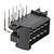 Conector Automotivo 10P Macho (2x5) Passo 5mm 90 Graus Código 828801-4 - Imagem 1