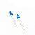 LED Azul 5mm Difuso Alta Intensidade 1000mcd 3.2–3.4V THT - Imagem 3