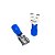 Terminal Faston 6,3mm Fêmea Azul FDD2-250 Pré-Isolado - Imagem 1