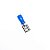Terminal Faston 6,3mm Fêmea Azul FDD2-250 Pré-Isolado - Imagem 2
