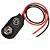 Clip 9V para Bateria Conector Snap com Fios - Imagem 1