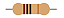 Resistor 10R 5% 0.25W Axial Through Hole CR25 – Kit com 100 - Imagem 2