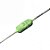 Resistor de Potência 33 Ohms 1W 5% Fio Axial Verde - Imagem 1