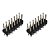 Barra Header Macho 14 Vias 2x7 Dupla Passo 2mm Ângulo 180° (BPDC-14) - Imagem 1
