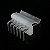 Conector Tipo Molex KK 6 Vias Ângulo 90° Passo 3,96mm PCB (JS-4001R-06) - Imagem 4