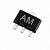 Transistor BCX52-16 SMD NPN SOT-89 Pack 1000 Unidades - Imagem 3