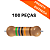 100x Resistor 560KΩ 1/4W 1% CR25 Axial Precisão - Imagem 1