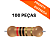 100x Resistor 20Ω 1/4W 5% CR25 Axial - Imagem 1