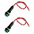 Sinalizadora Verde LED 220V TOZZ XD8-2 555202 Olho de Boi Industrial - Imagem 1
