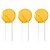 Varistor MOV S07K50 50V Disco Cerâmico 7mm Amarelo - Imagem 1