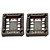 Soquete PLCC 32 Pinos Montagem Superficial SMD Marrom - Imagem 1