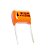 Capacitor Filme Poliéster 0,1uF 250V Metalizado MKT - Imagem 1