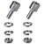 Kit Retentor Curto 8mm DS1045-01 para Montagem com Rosca 7mm - Imagem 1