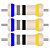 100x Resistor 68 Ohms 1/4W Axial CR25 Tolerância 5% - Imagem 1