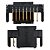 Conector Header Bateria 8P 90° Passo 3.7H 40-42034-00801RHF - Imagem 1
